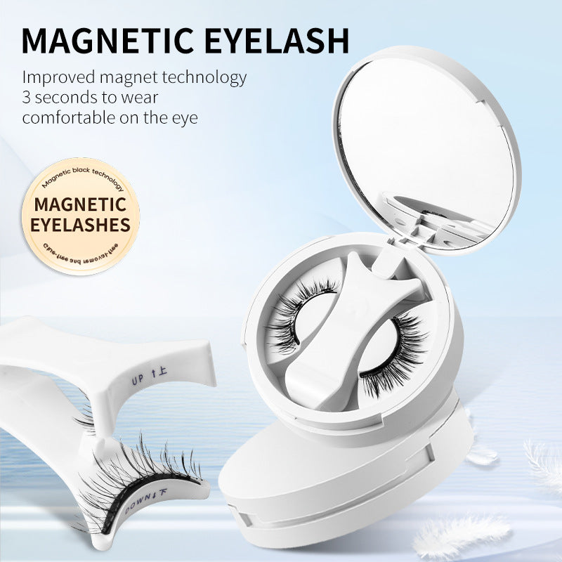 VELNORA Glue-Free Magnetic Eyelashes Set with Applicator