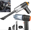 Portable Car Vacuum Black 6" ABS Dust Remover