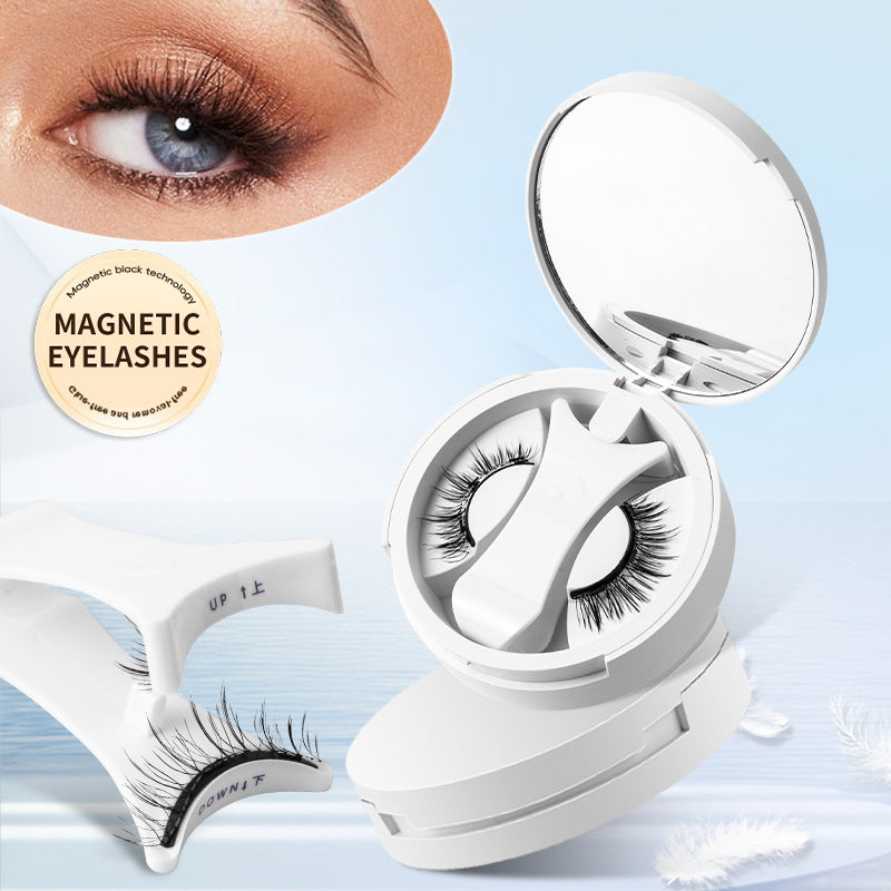 VELNORA Glue-Free Magnetic Eyelashes Set with Applicator