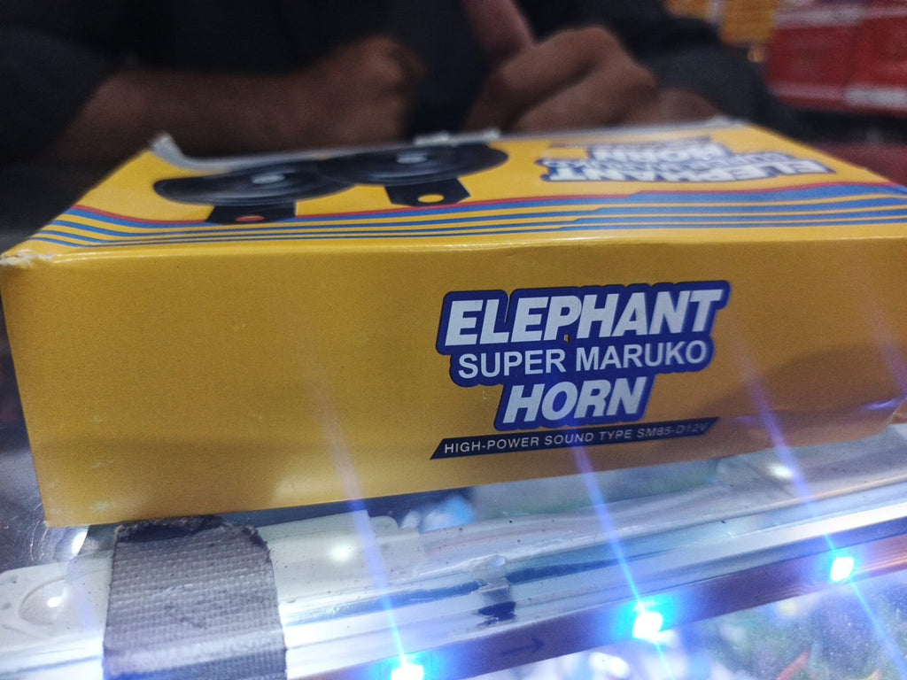 Elephant Super Maruko Horn original box