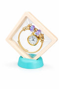 Golden Bracelet Watch with Elegant Dial for Women