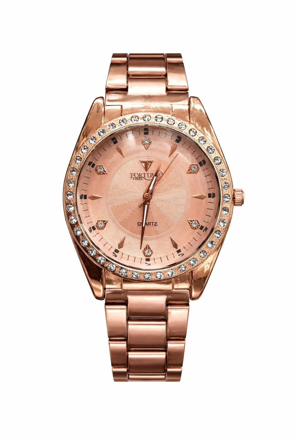 Rose Gold Chain-Strap Watch for Women – 22mm Dial