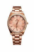 Rose Gold Chain-Strap Watch for Women – 22mm Dial