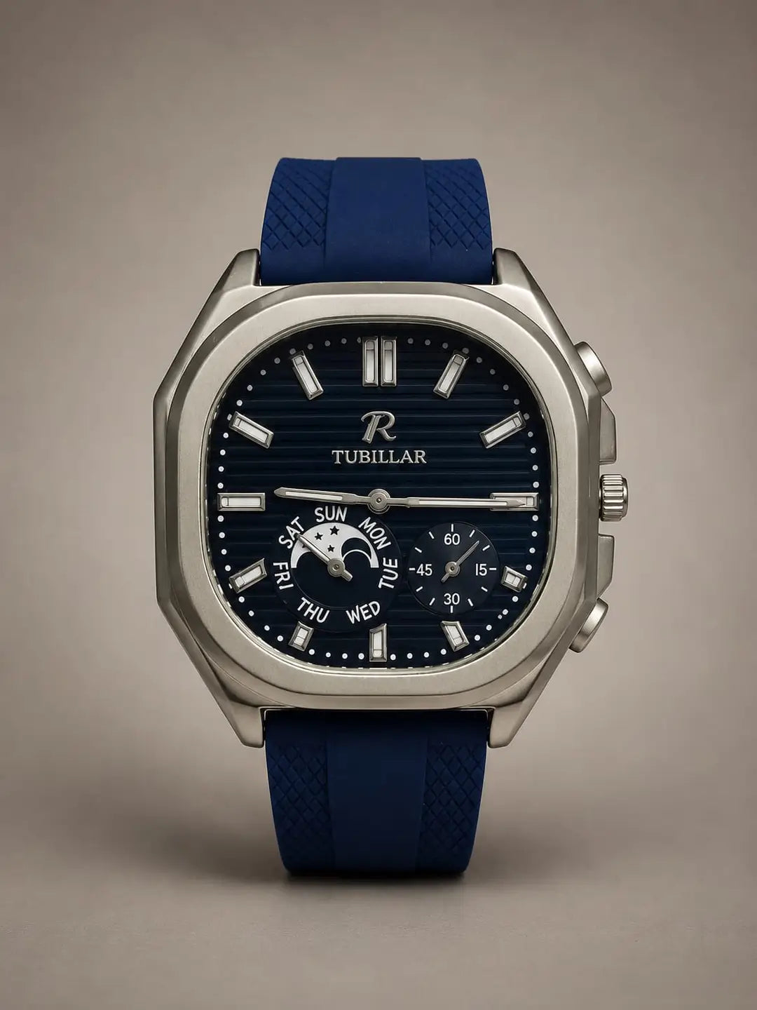 Men's Square-Dial Everyday Watch