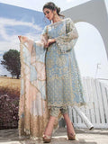 AGHA NOOR KSS-053 organza shirt net dupatta look