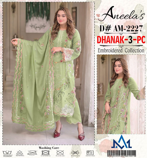 Aneela's Dhanak Code 2227 full suit
