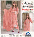 Aneela's Dhanak Code 2237 peach full suit