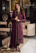 ASIM JOFA Dhanak embroidered luxury unstitched 3PC front look