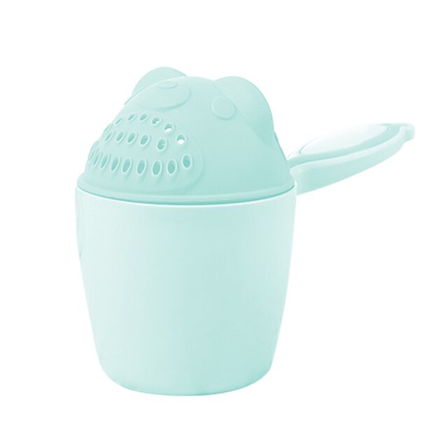 Baby shampoo rinse cup light green