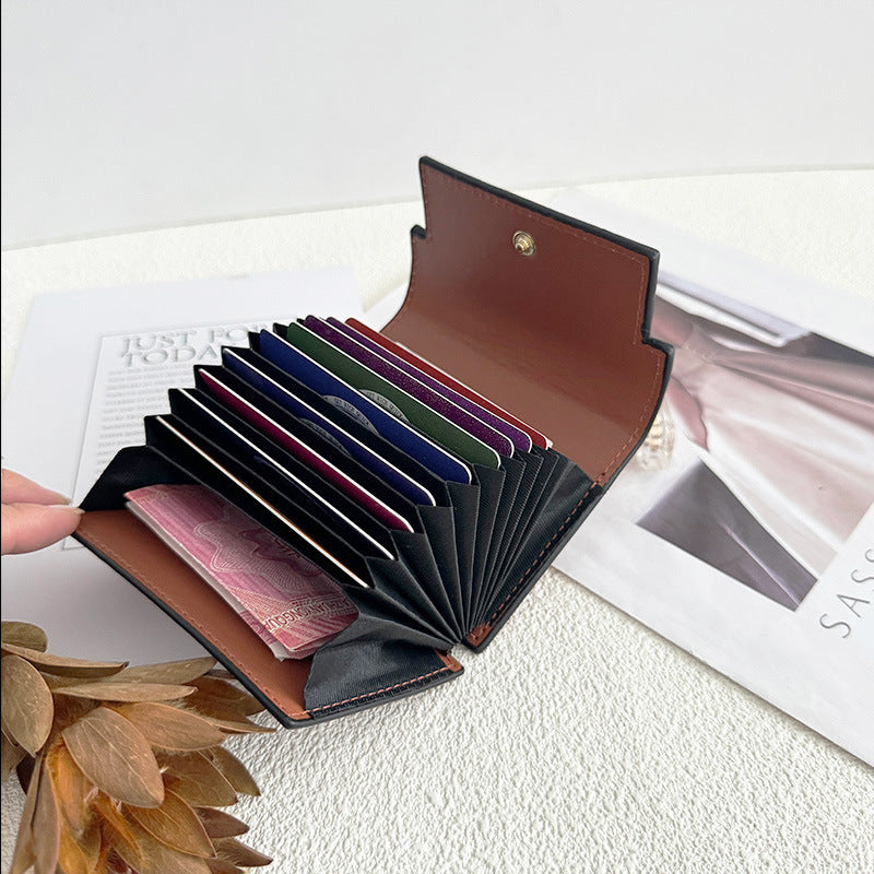 VELNORA compact accordion card holder image 7