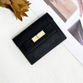VELNORA compact multi-slot card wallet