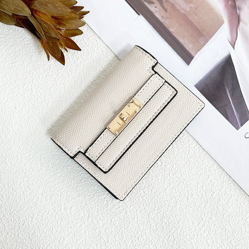 Compact card wallet details