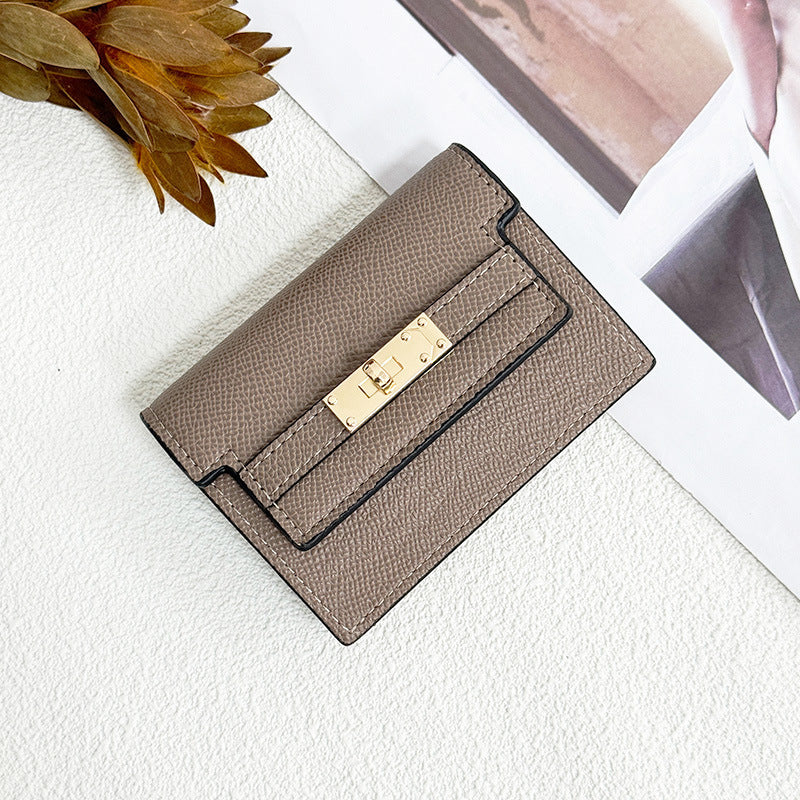 Compact wallet exterior detail