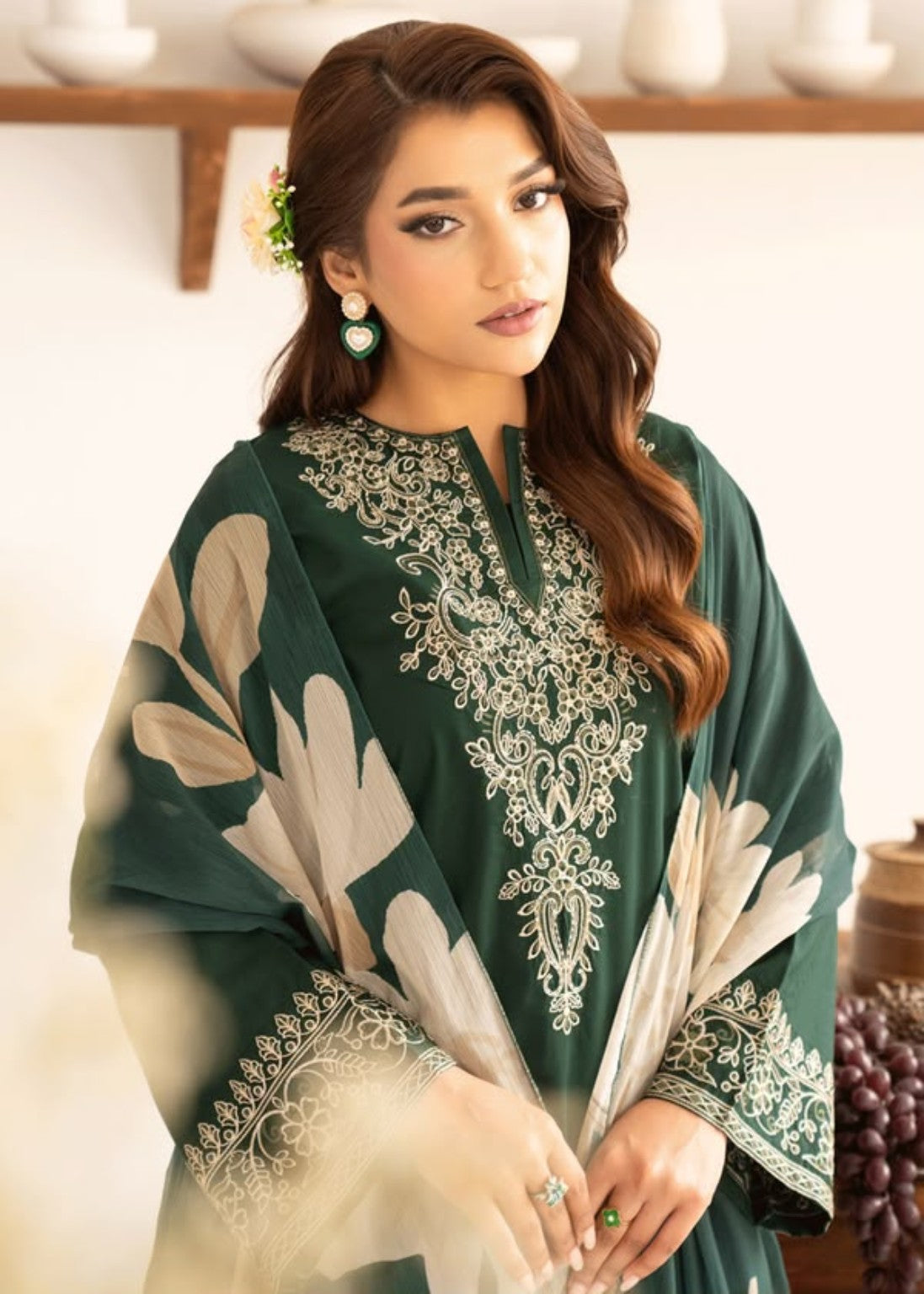 ETHNIC A-67 Dhanak 3PC full suit
