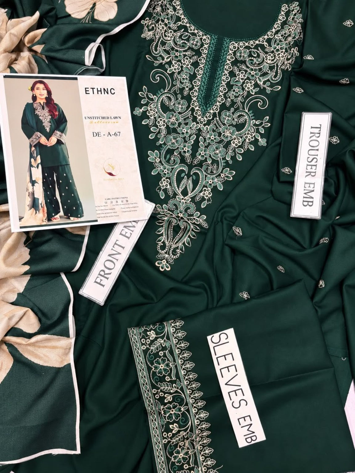 ETHNIC A-67 winter suit