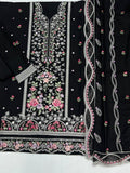 IZNIK Dhanak Heavy Embroidered 3PC Code 227 model view