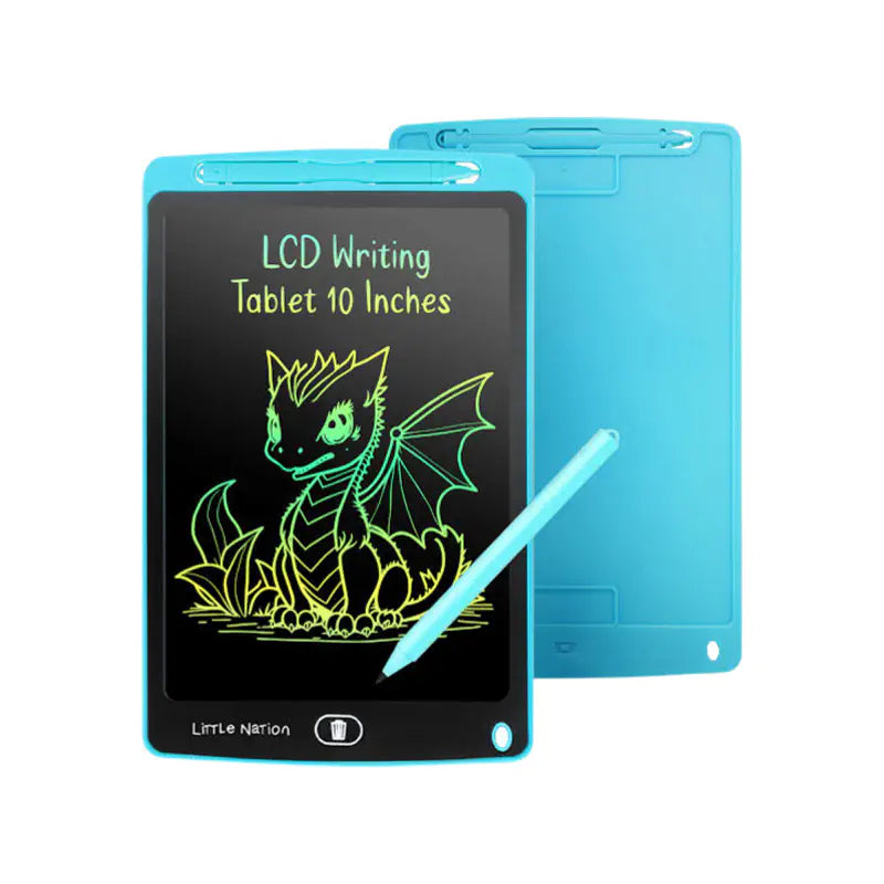 10 inch LCD writing tablet alternate blue
