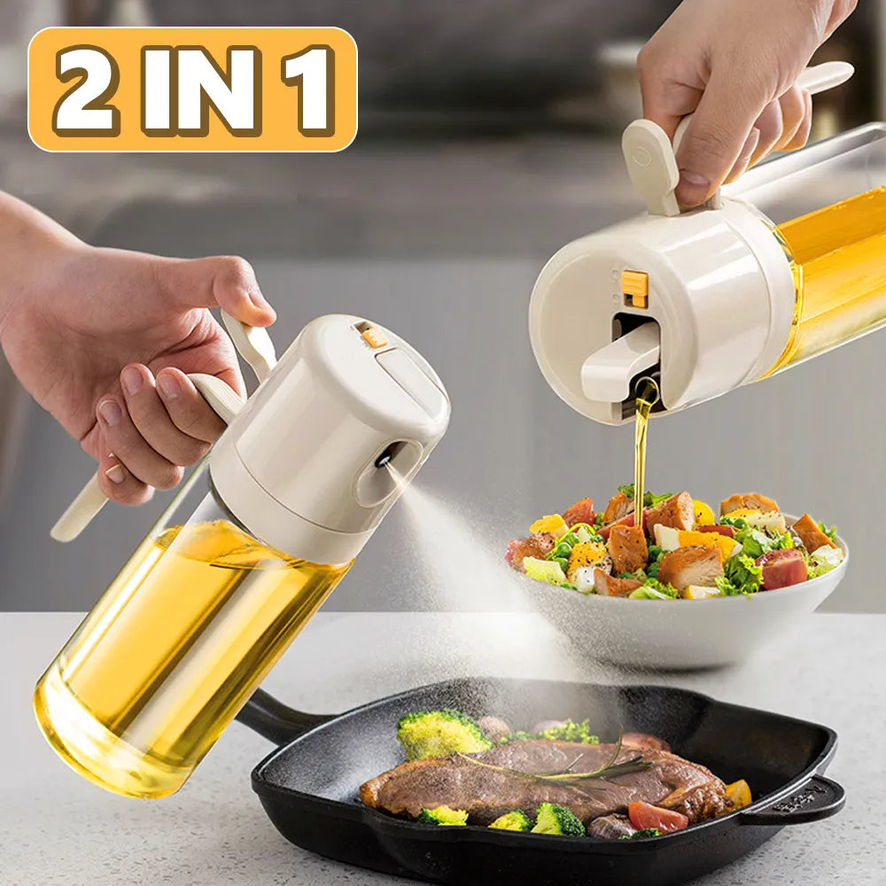 Oil sprayer and pouring bottle 1