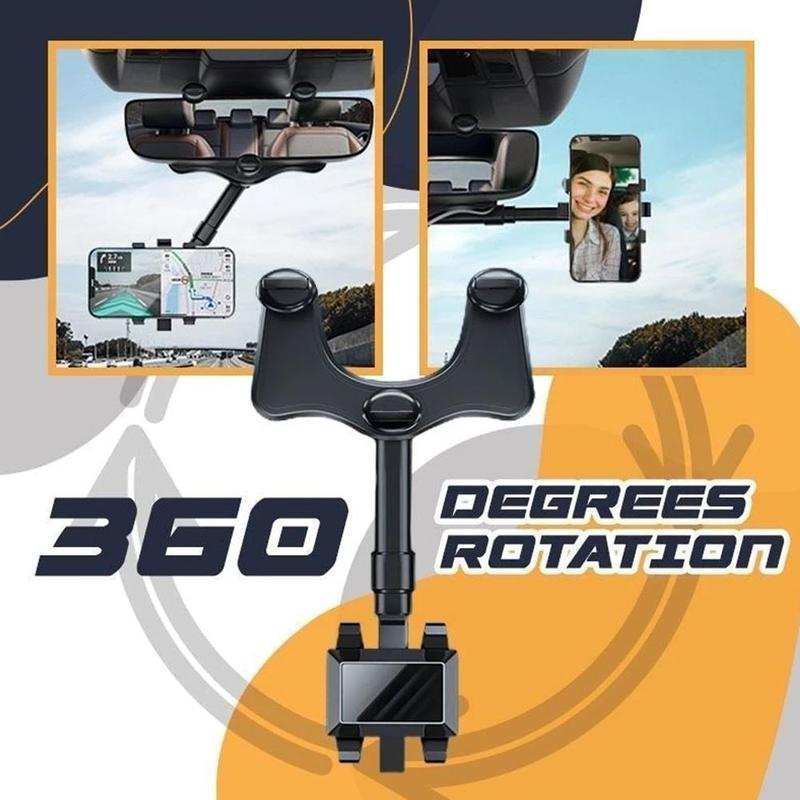 VELNORA rearview mirror car phone holder