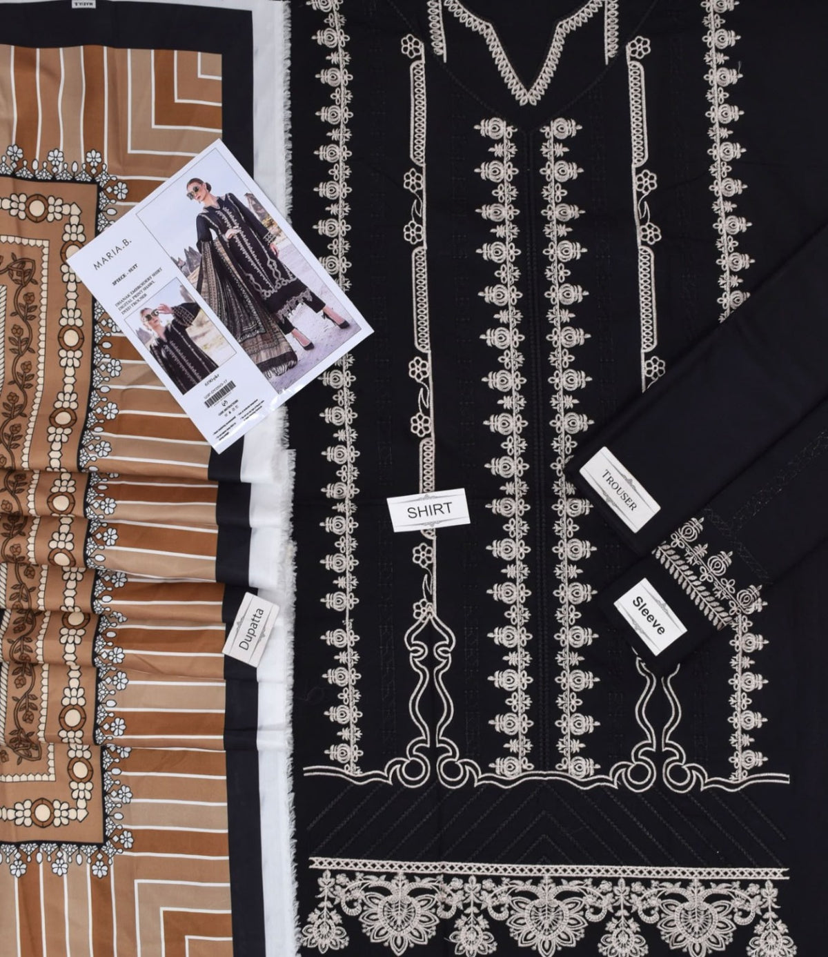 Saphire Dhanak embroidered winter 3PC image 4
