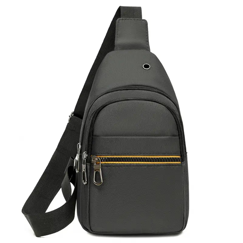 VELNORA men's multi-pocket sling bag image 1