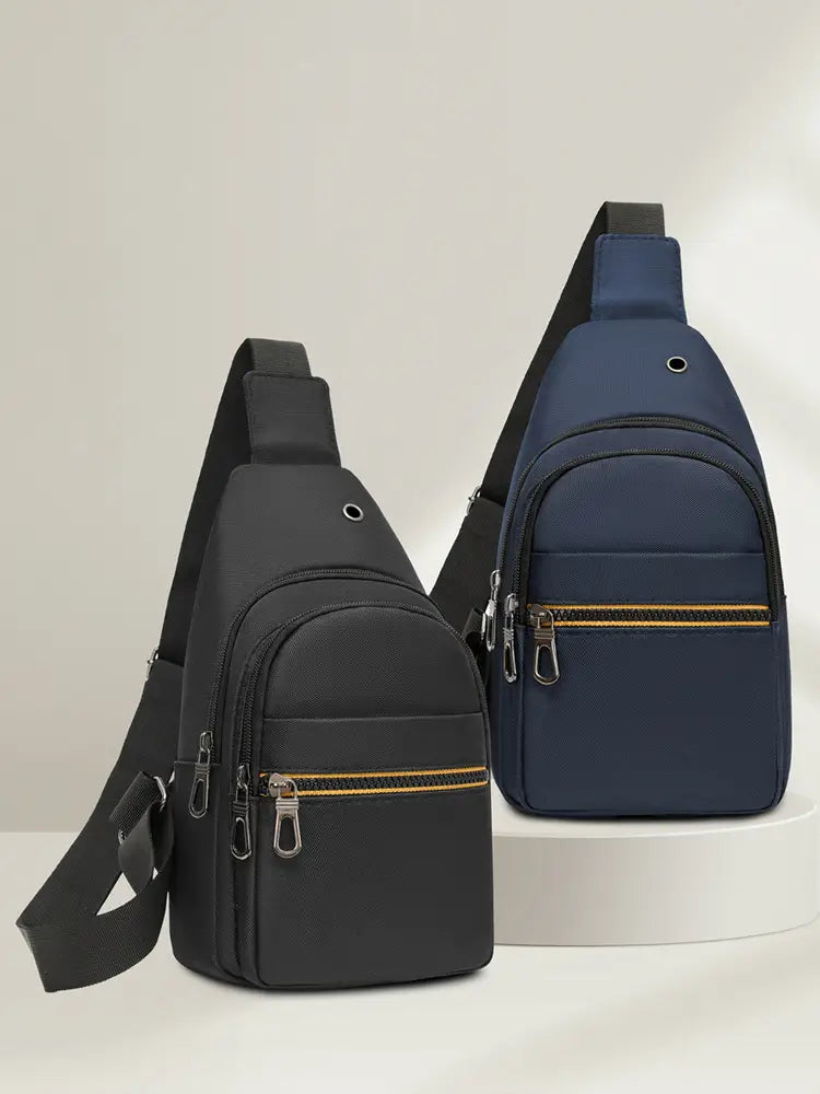 VELNORA men's multi-pocket sling bag image 4