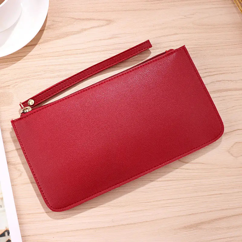 VELNORA slim wristlet wallet image 1