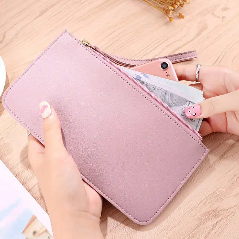 VELNORA slim wristlet wallet image 8