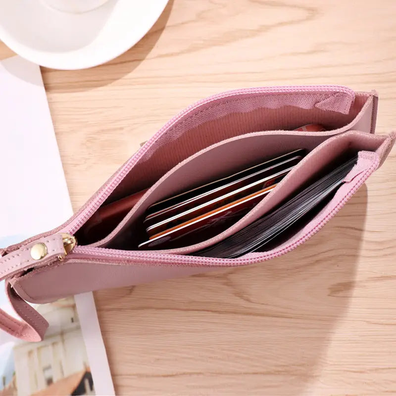 VELNORA slim wristlet wallet image 9