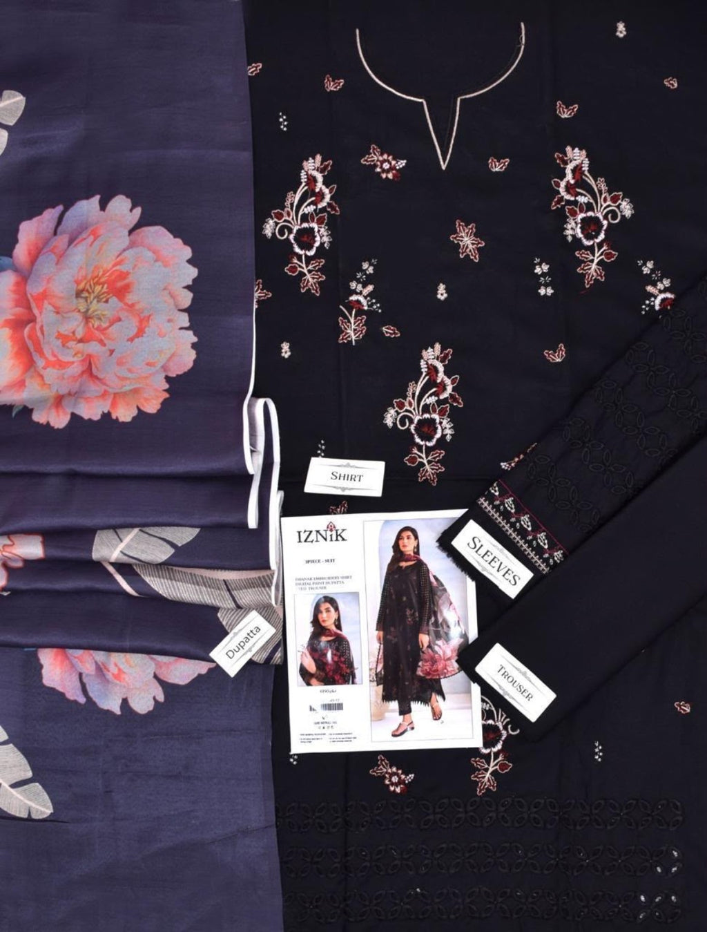VELNORA Airjet Dhanak Embroidered Winter 3PC Collection – Unstitched