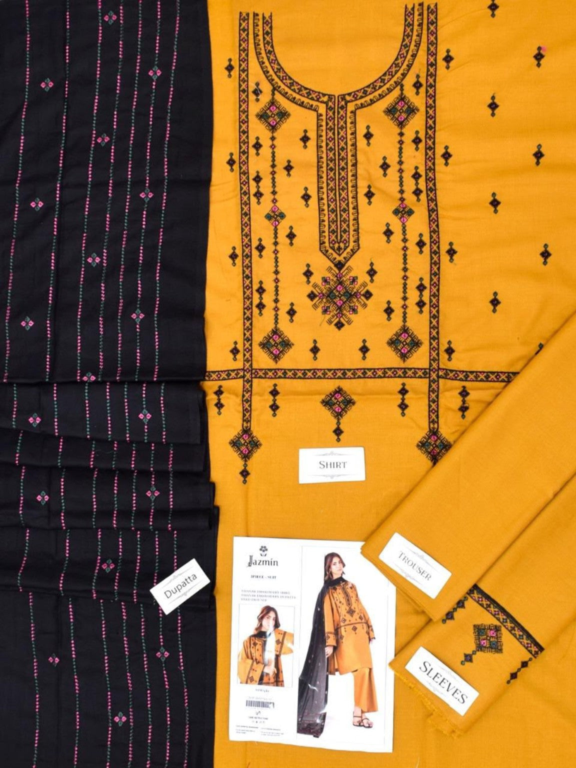 VELNORA Airjet Dhanak Embroidered Winter 3PC Collection – Unstitched